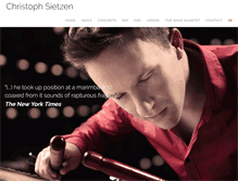 Tablet Screenshot of christophsietzen.com